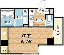 サウスヒルズ中崎町  ｜ 大阪府大阪市北区中崎2丁目7-4（賃貸マンション1K・2階・27.11㎡） その2