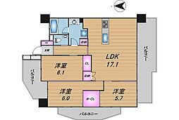 間取図画像 3LDK
