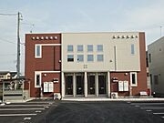 地震に強い鉄骨アパートです。