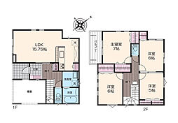 物件画像 茅ヶ崎市今宿23-P1　新築戸建　全8棟　1号棟