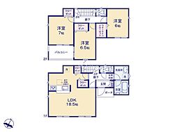 物件画像 八王子市館町第19　新築戸建　全18棟　8号棟