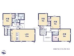 秦野市南矢名 新築未入居戸建 全8棟 6号棟