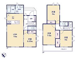 相模原市南区御園5丁目2期 新築戸建 全1棟 C号棟
