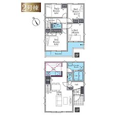 藤沢市本藤沢3丁目3期 新築戸建 全2棟 2号棟
