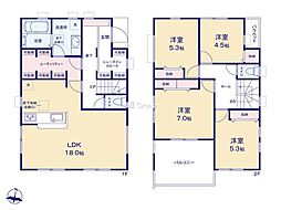 藤沢市葛原第2　新築戸建　全12棟　6号棟
