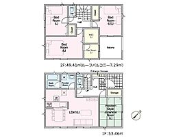 高座郡寒川町大曲3丁目第21 新築戸建 全3棟 2号棟