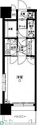 エステート・モア天神STUDIO 1Kの間取図画像