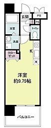 アーバンパーク天神東 ワンルームの間取図画像