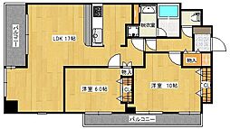 ファーネスト西新 2階
