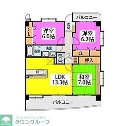 グリシーヌ空港 2階/-