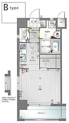 エンクレスト博多3 1Kの間取図画像