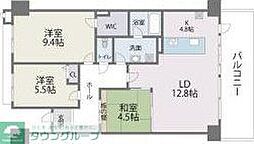 アイランドシティインフィニガーデンS棟 3LDKの間取図画像