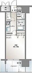 エンクレスト御供所 1Kの間取図画像