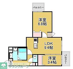 ENSTEPNo.11高宮南 2階/-