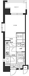エンクレスト博多駅東 1Kの間取図画像