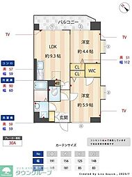 モンリジェール 6階