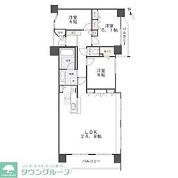 シティライフ箱崎駅前 6階/-