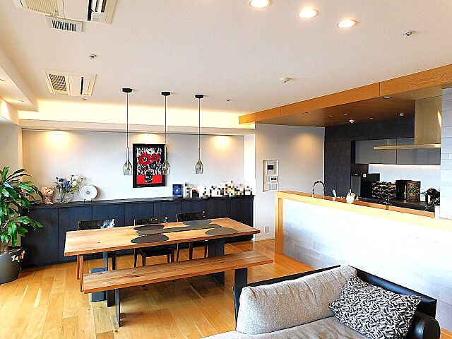 リビング/ダイニング 代官山アドレス 33階/-