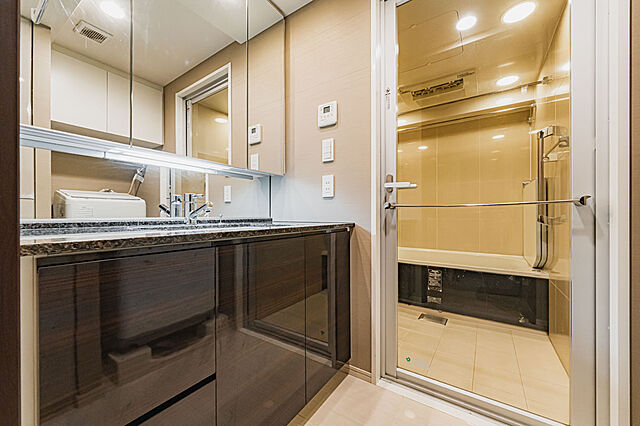 洗面 シティハウス東麻布 6階/-