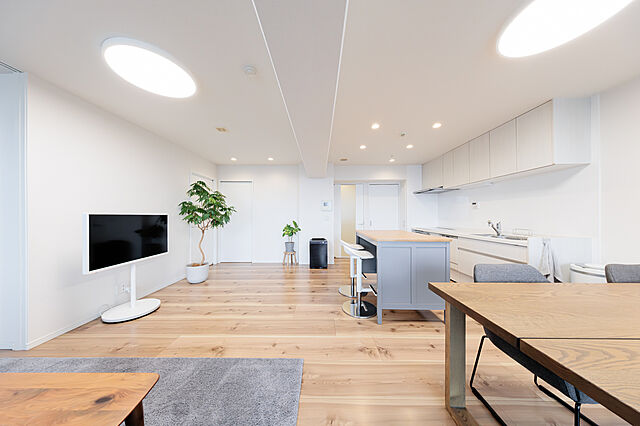 リビング/ダイニング 晴海アイランドトリトンスクエアビュータワー 45階/-