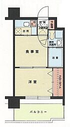 エステート・モア平尾センティモ 2Kの間取図画像