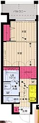 ORIENTBLDNo.86クロスゲートタワー 2Kの間取図画像