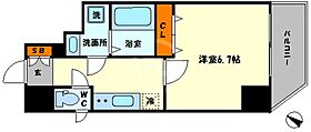 アクアプレイス江戸堀  ｜ 大阪府大阪市西区江戸堀2丁目（賃貸マンション1K・5階・24.23㎡） その2