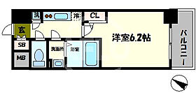 エスリード南堀江グランツ  ｜ 大阪府大阪市西区南堀江4丁目（賃貸マンション1K・5階・22.00㎡） その2