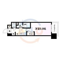 グランデ元町  ｜ 大阪府大阪市港区市岡元町3丁目（賃貸マンション1K・6階・23.03㎡） その2