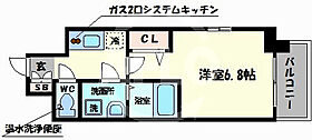 エスリード阿波座レジデンス  ｜ 大阪府大阪市西区川口3丁目（賃貸マンション1K・5階・23.01㎡） その2