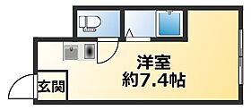 兵庫県神戸市長田区六番町8丁目（賃貸アパート1R・2階・15.93㎡） その2