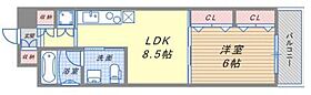 兵庫県神戸市長田区松野通2丁目（賃貸マンション1LDK・5階・36.75㎡） その2