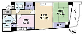 兵庫県神戸市長田区五位ノ池町3丁目1-12（賃貸マンション2LDK・3階・55.13㎡） その2