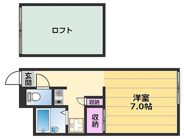 グレースとよなか 106｜大阪府泉大津市豊中町3丁目(賃貸アパート1K・1階・20.28㎡)の写真 その2