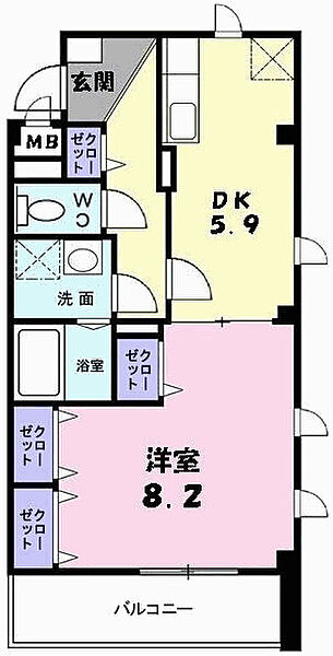 メゾン　アウローラ 201｜大阪府泉大津市春日町(賃貸マンション1DK・2階・38.98㎡)の写真 その2