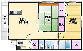 フォレスト泉 301 ｜ 大阪府泉大津市東豊中町3丁目6-32（賃貸アパート2LDK・3階・60.62㎡） その2