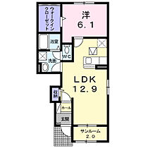 ブリーゼ3 103 ｜ 大阪府岸和田市尾生町1182-1（賃貸アパート1LDK・1階・50.13㎡） その2