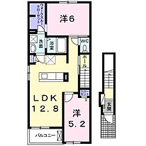 シャン・ノール17 201 ｜ 大阪府泉北郡忠岡町忠岡南3丁目5-5（賃貸アパート2LDK・2階・56.81㎡） その2