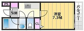 フローラルセゾン春木 202 ｜ 大阪府岸和田市春木旭町5-32（賃貸アパート1K・2階・24.00㎡） その2