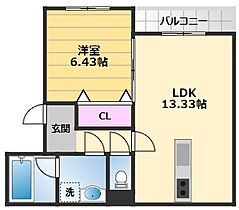 REIWAマンション 205 ｜ 大阪府泉大津市豊中町1丁目20-3（賃貸マンション1LDK・2階・43.98㎡） その2