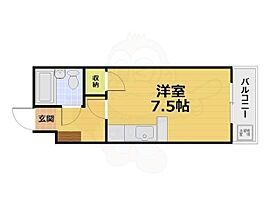 京都府宇治市五ケ庄野添（賃貸マンション1R・4階・20.65㎡） その2