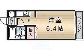 京都府京都市伏見区三栖町１丁目（賃貸マンション1R・2階・17.28㎡） その2