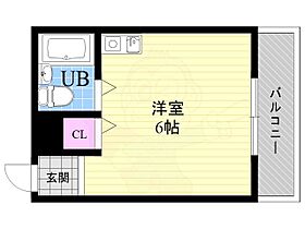 クイーンズコートヒロ  ｜ 京都府京都市伏見区桃山水野左近東町（賃貸マンション1R・1階・17.00㎡） その2