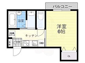 JR桃山駅南3  ｜ 京都府京都市伏見区桃山町鍋島（賃貸マンション1K・1階・24.70㎡） その2