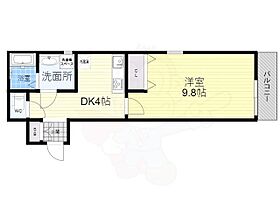 京都府京都市伏見区深草山村町（賃貸マンション1DK・3階・34.42㎡） その2