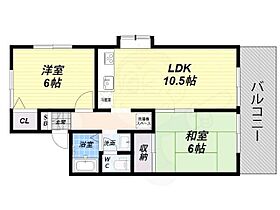 京都府京都市伏見区下鳥羽南柳長町（賃貸アパート2LDK・1階・50.00㎡） その2