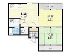 インレット  ｜ 京都府京都市伏見区下鳥羽中三町（賃貸マンション2LDK・1階・45.00㎡） その2