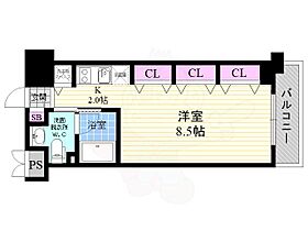 京都府京都市南区東九条東札辻町（賃貸マンション1R・6階・28.16㎡） その2