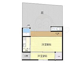 京都府京都市伏見区深草上横縄町（賃貸一戸建2K・1階・32.87㎡） その2