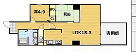 京都府京都市南区吉祥院九条町（賃貸マンション2LDK・1階・64.94㎡） その2